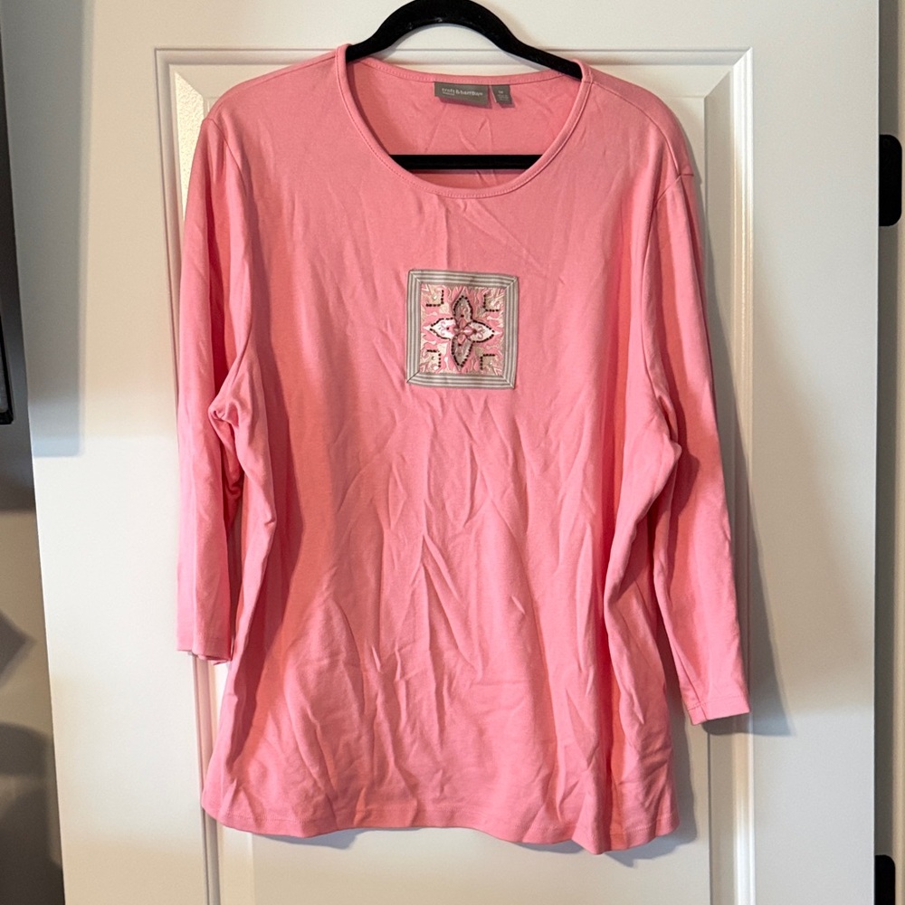Women's Top with Embroidered Detail